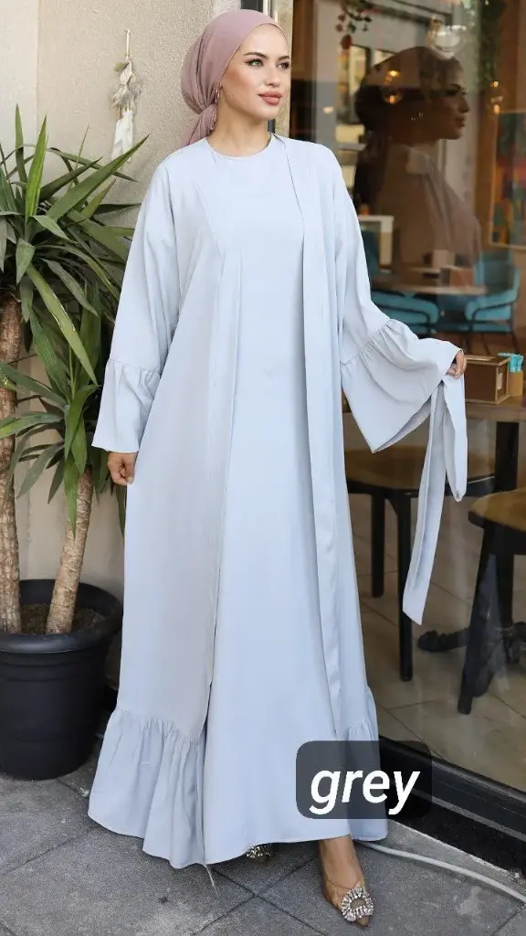 Istanbul Grace Dress – Mystic Grey (1)