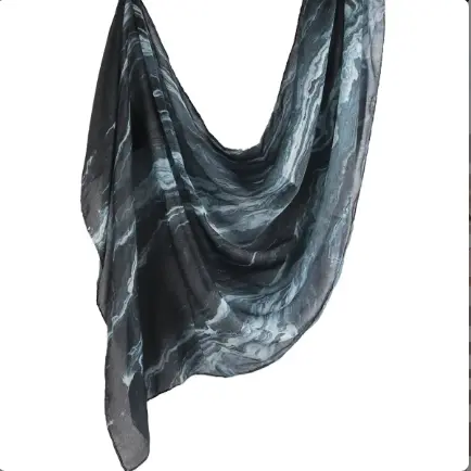 Watercolor Modal Midnight Marble - 10