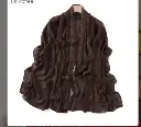 Heart Petal Hijab - Black - 2