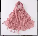 Heart Petal Hijab -  Blush Petal - 3