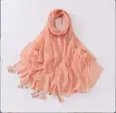 Heart Petal Hijab -  Peach Blossom - 5