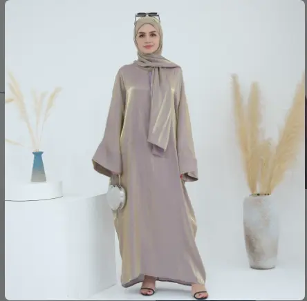 Luxe Hood Abaya Series - Taro