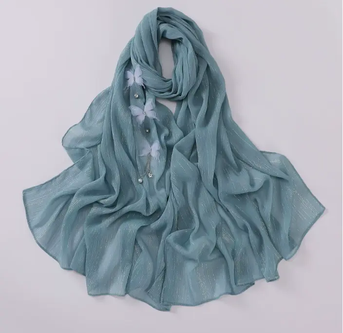 Fairy Veil – Sage Whimsy (dusty teal-green)