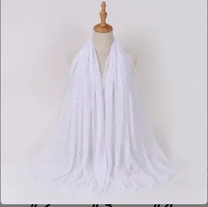 Gemstone Veil Set - WHITE - 5