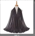 Gemstone Veil Set - GREY- 4