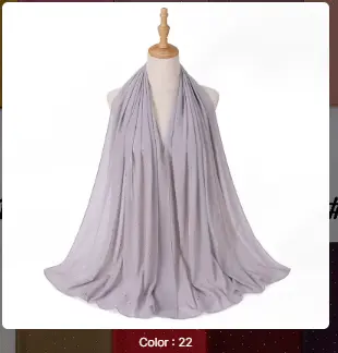 Gemstone Veil Set - LILLAC - 22