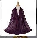 Gemstone Veil Set - Plum Royale  - 15