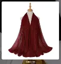 Gemstone Veil Set - Burgundy Bloom - 14