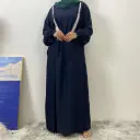 Modest Mum Nursing Abaya - Navy