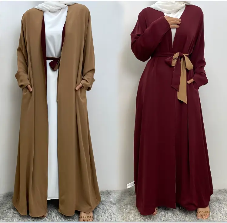 DuoLuxe Nida Reversible Collection – Soft Beige & Rich Maroon  (S)