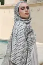 Keffiyeh Modal Hijab - Brown 