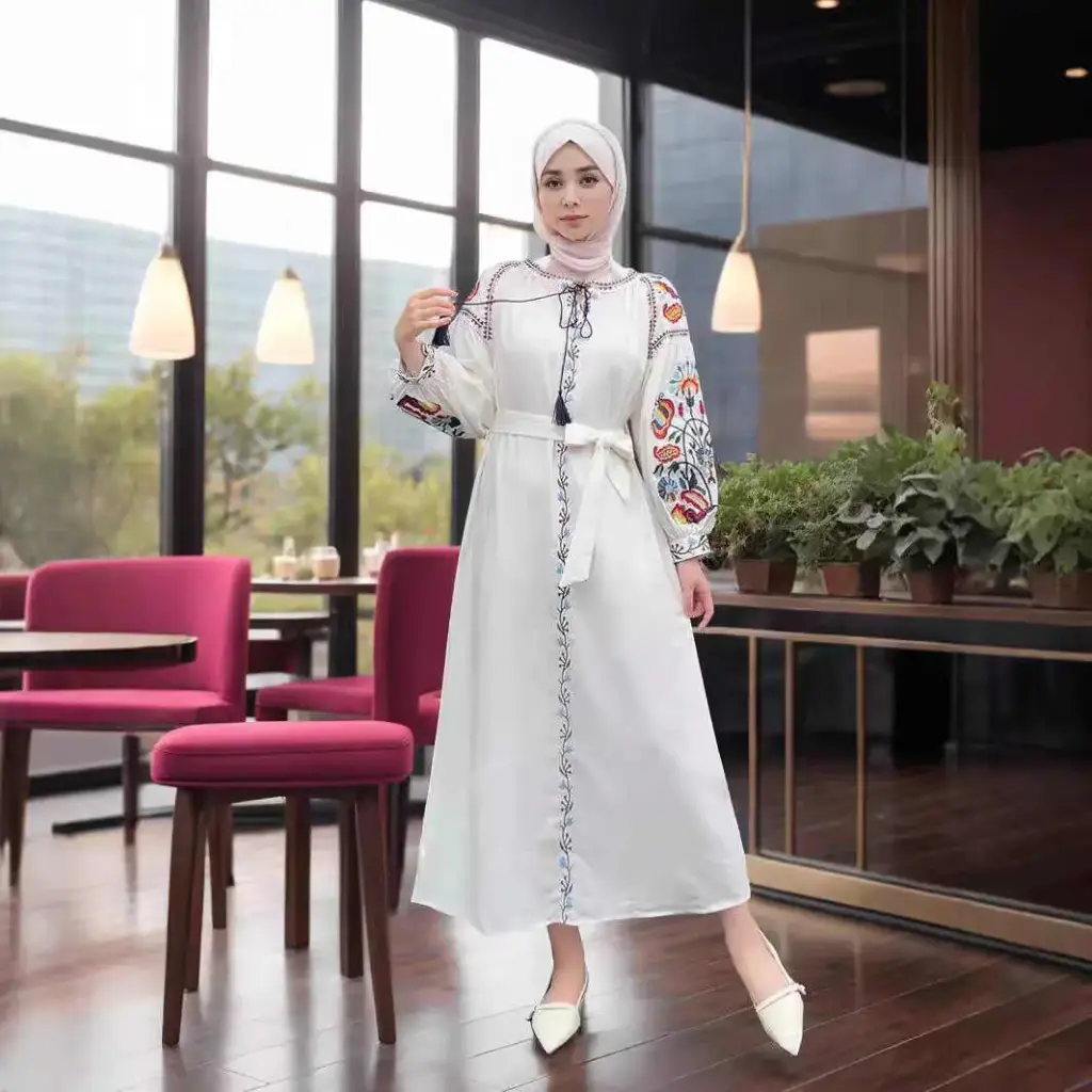 Noura Étoffe White  (S)