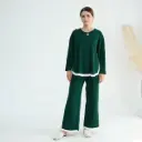 Modish Layers Coordset - 🌿 Dark Green | LR868