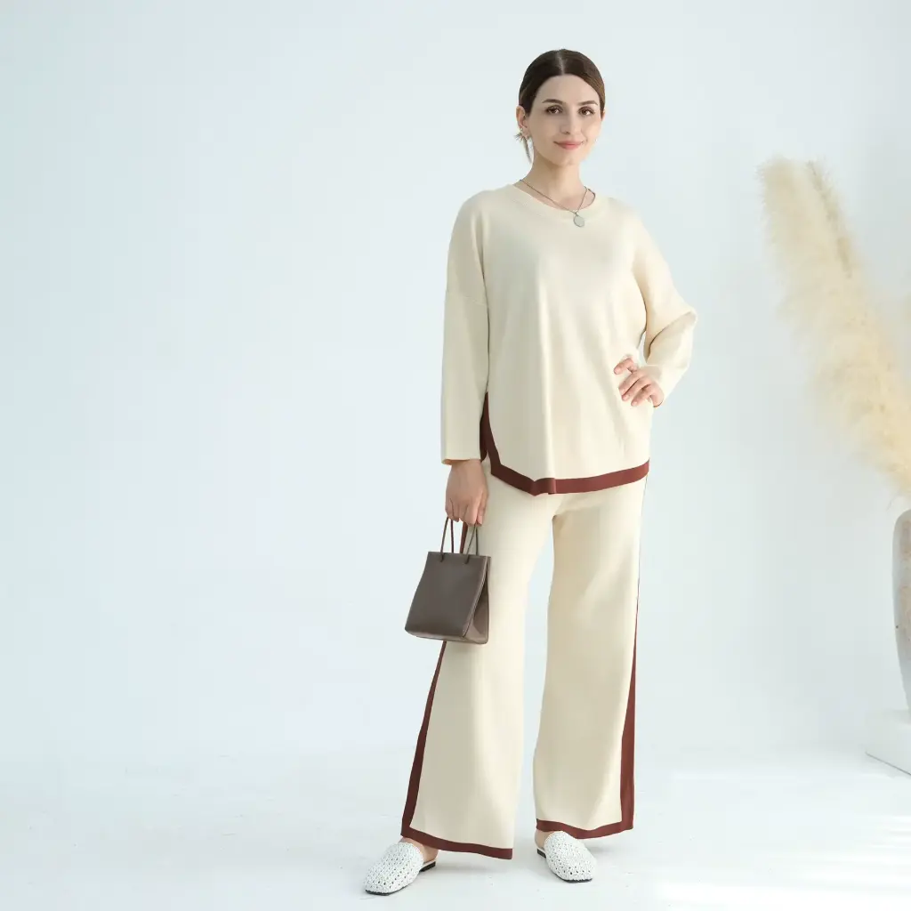 Modish Layers Coordset - 🌿 Apricot | LR868