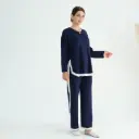 Modish Layers Coordset - 🌿 Dark Blue| LR868 