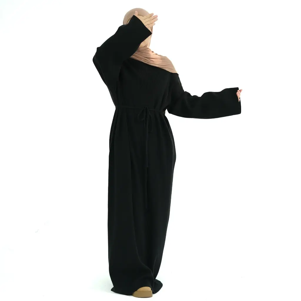 Ribbed Serenity Collection - Black- LR916