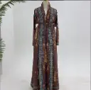 Elysian Pleated Abaya – LR987 Mocha Sky