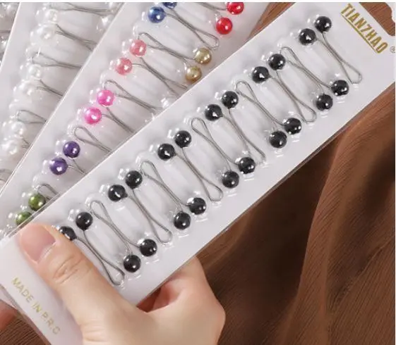 Safety Scarf Pin (Dozen) White