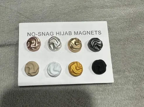 Aura Swirl Magnets - Silver