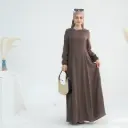 Maison Linen Collection - LR932 - Mocha Brown