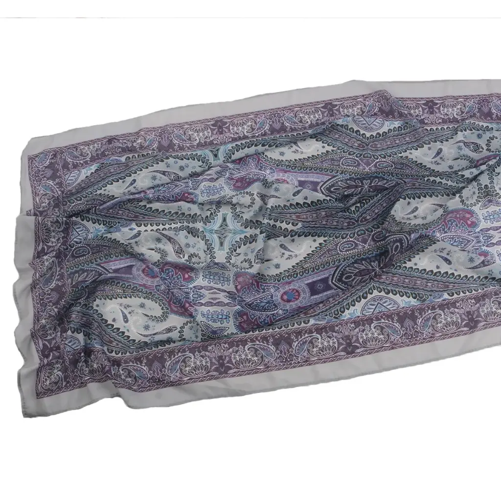 Lavender Mirage Printed Hijab - CP31