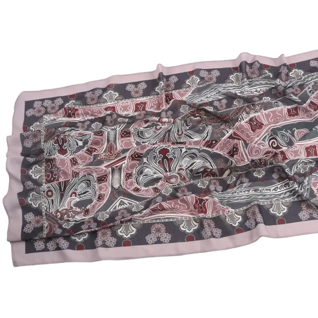 Rosewood Printed Hijab - CP56