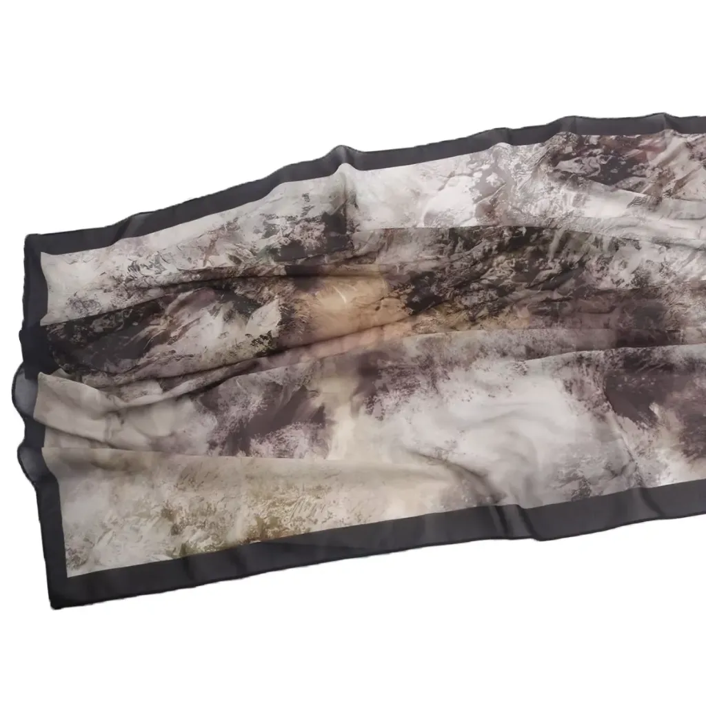 Sable Mirage Printed Hijab - CW64