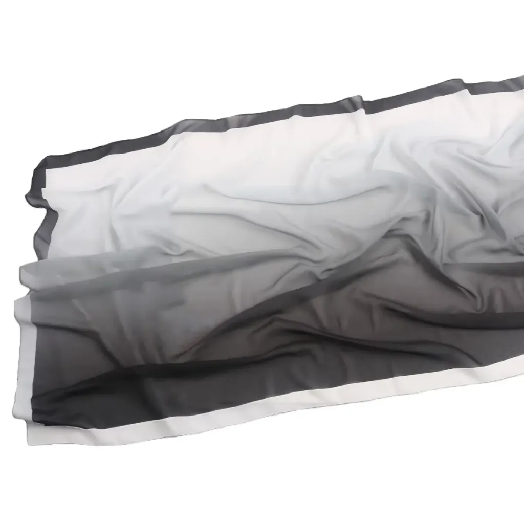 [CG51] Black Ice Printed Hijab - CG51