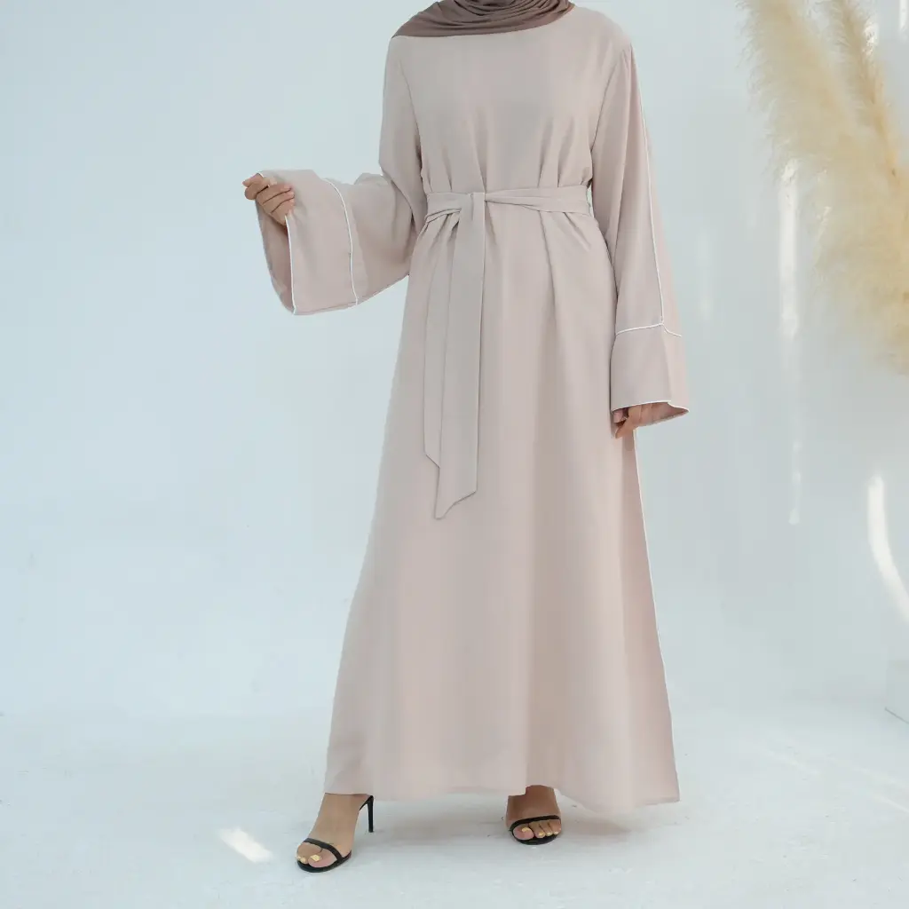 Elevé Abaya - Blush Nude