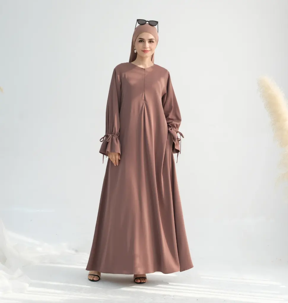 Airé Flow Abaya - Mocha Drift 