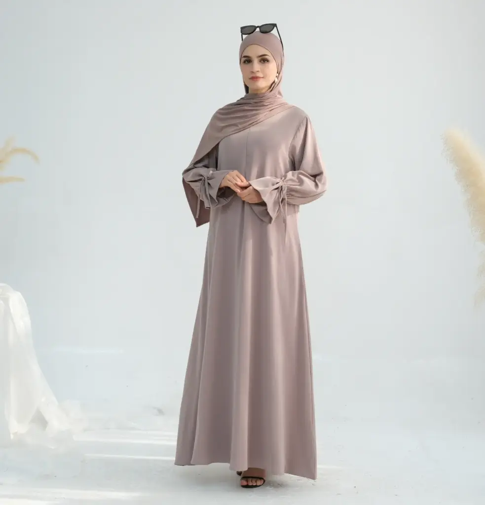 Airé Flow Abaya -Silken Taupe (S)