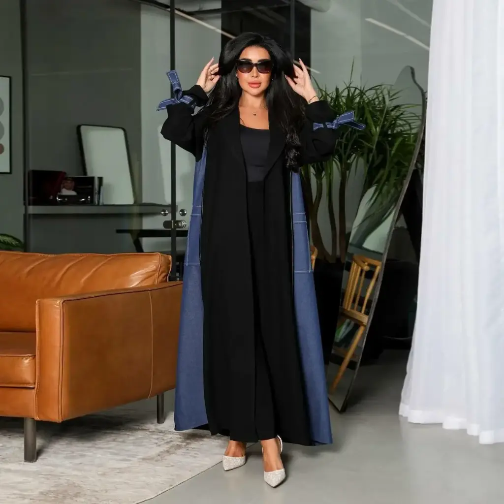 Riham Open Abaya Coat (S)