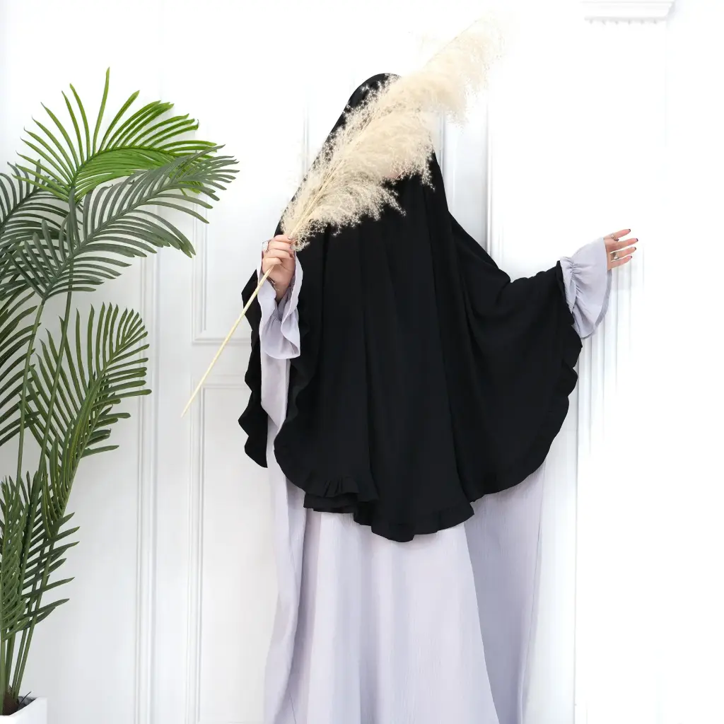 NAJWA Cape Khimar Collection - White