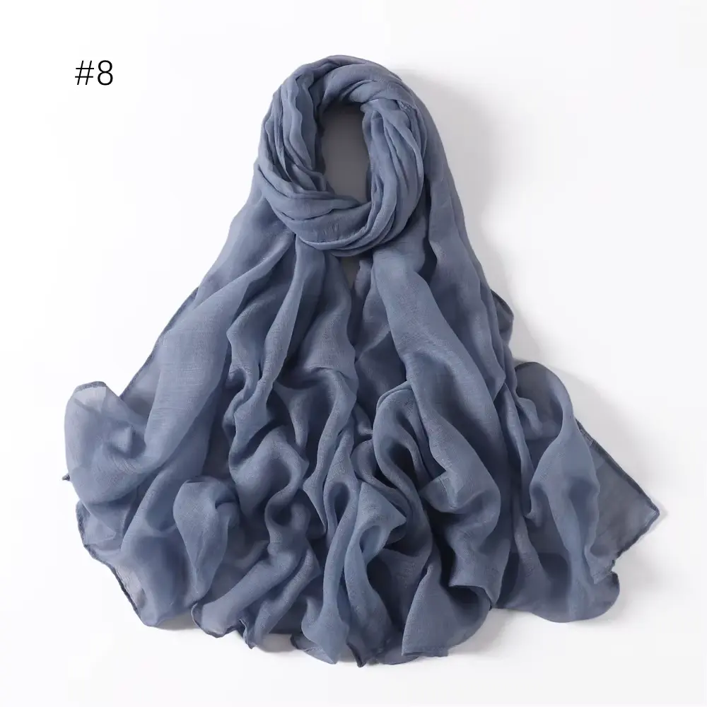 Summer Rayon Cotton - Smoky Blue - REF8