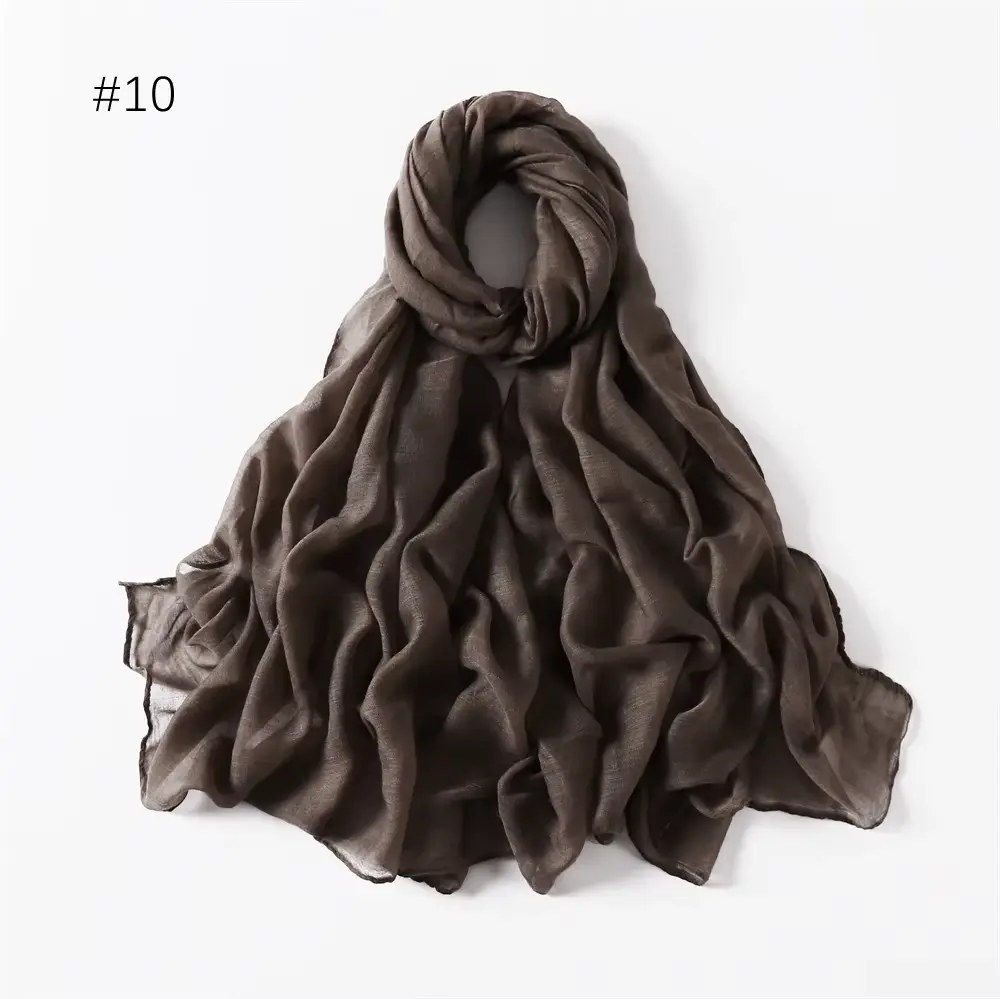 Summer Rayon Cotton - Espresso Taupe  - REF10