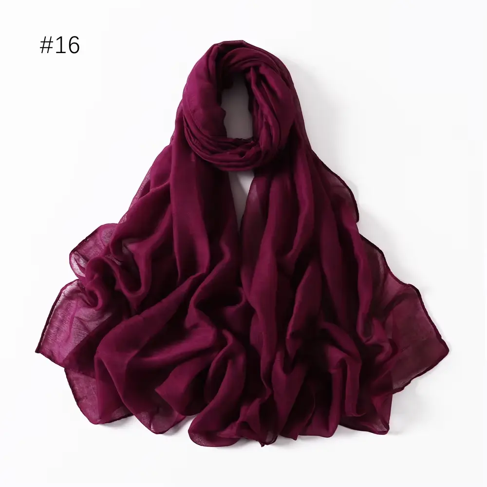 Summer Rayon Cotton - Dark Berry Rose  - REF16