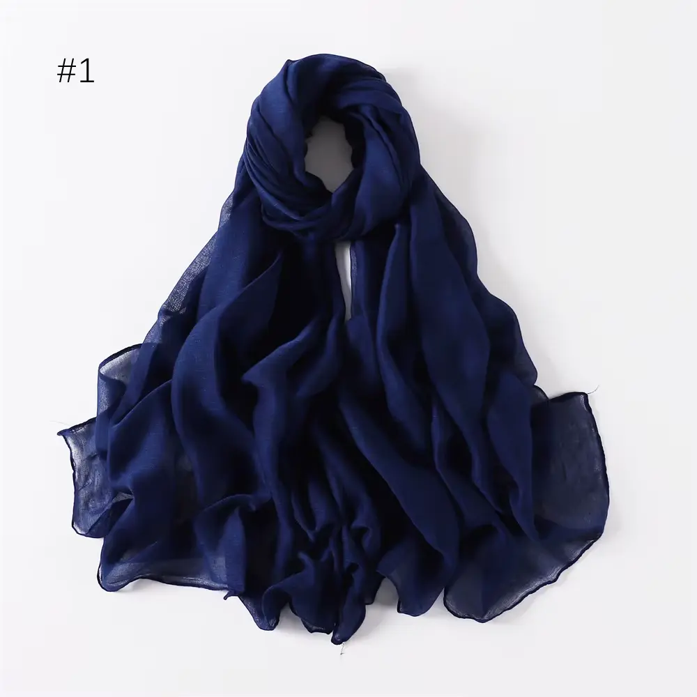Summer Rayon Cotton - Sapphire Blue - REF1
