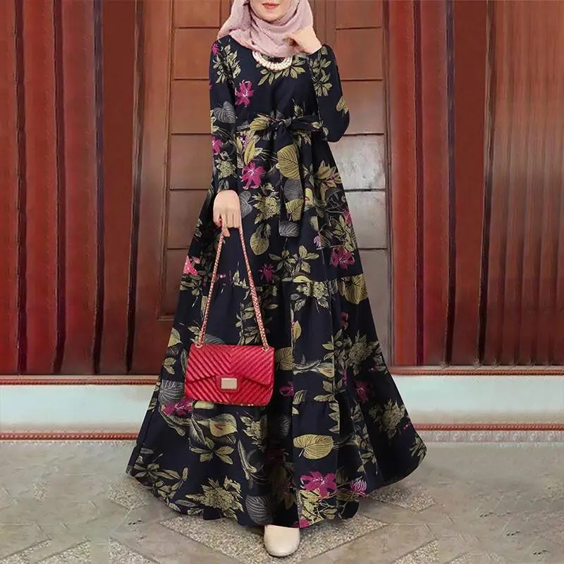 Midnight Rose Garden Dress