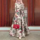 Blush Beige Garden Dress