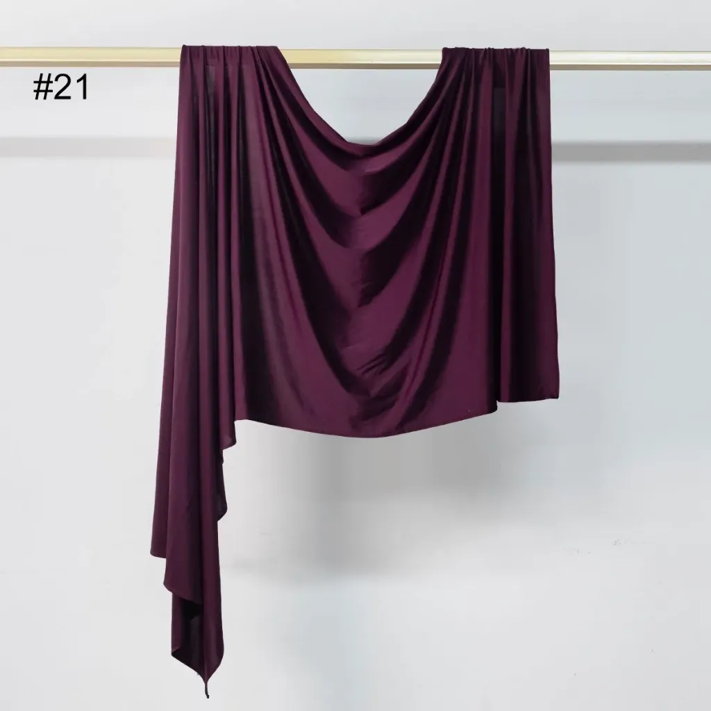 [LJ21] Royal Mulberry Liquid Jersey - LJ21