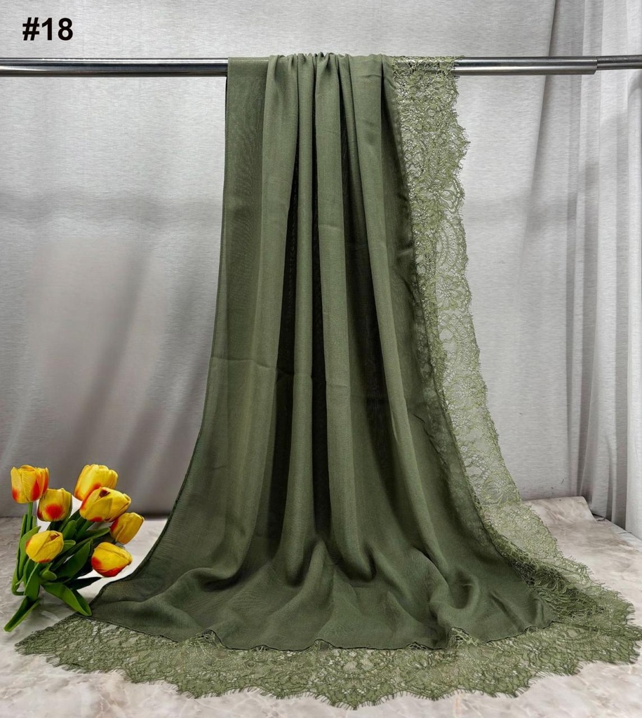 Sage Olive Lace Modal  - LM18