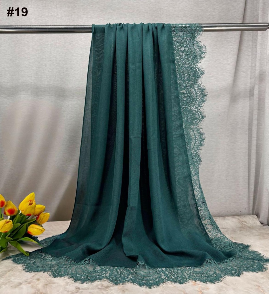 Deep Teal Lace Modal  - LM19