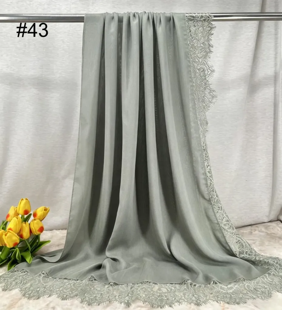Sage Stone Lace Modal  - LM43