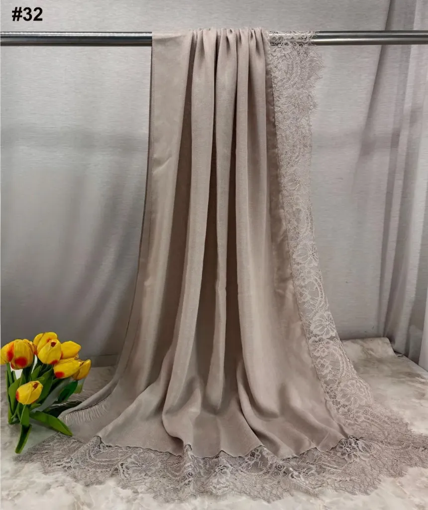 Almond Lace Modal  - LM32
