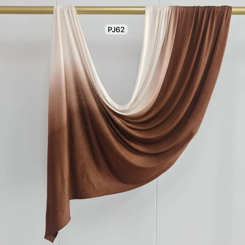 [PJ62] PJ62 - Gradient Premium Jersey Cotton - Cream Mocha