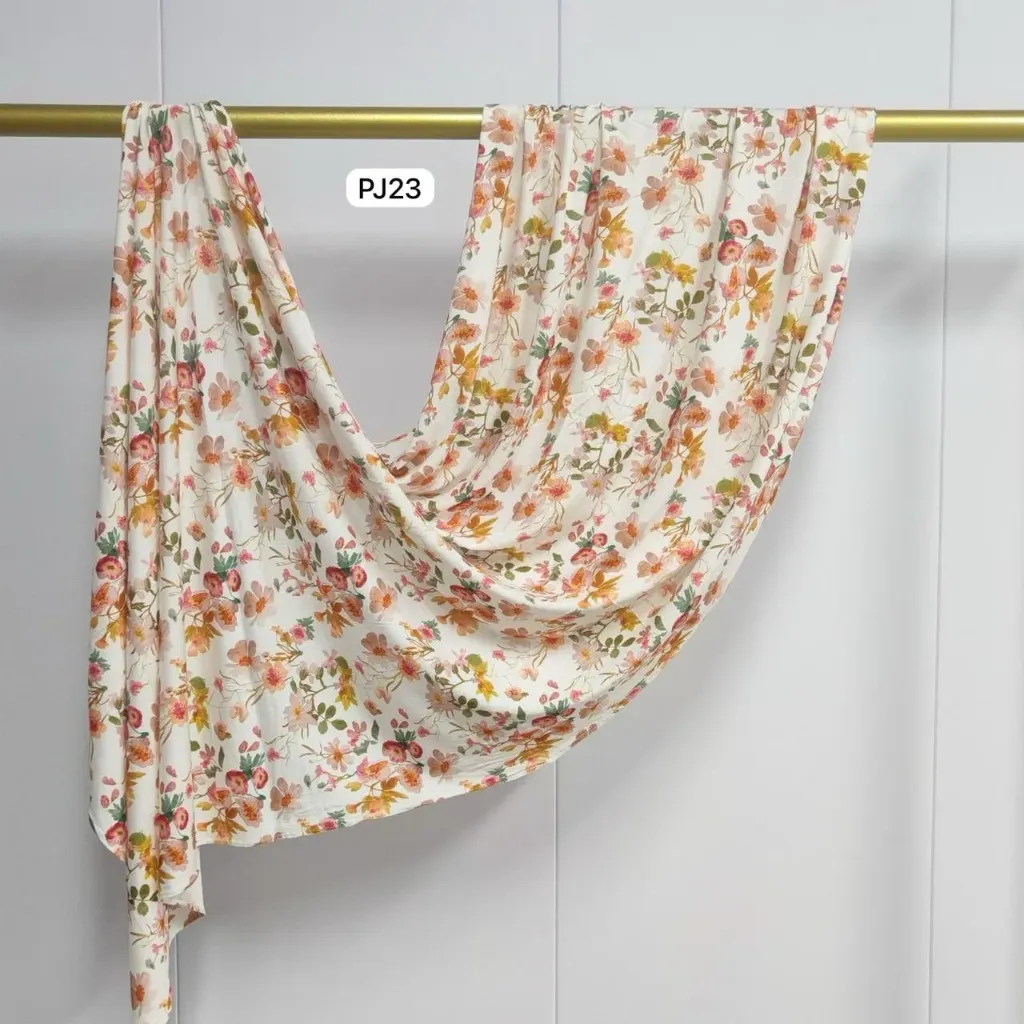PJ23 - Printed Premium Jersey Cotton - Autumn Bloom