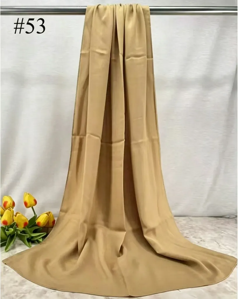 BM53 - Bamboo Modal Hijab - Golden Beige