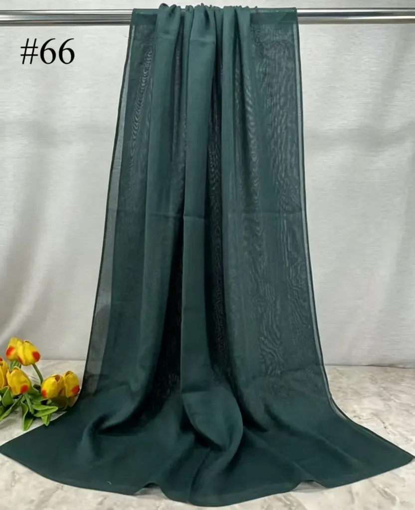 BM66 - Bamboo Modal Hijab - Pine Teal