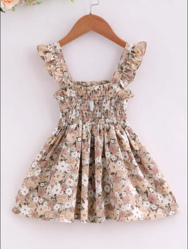 [112111471] Meadow Flutter Dress