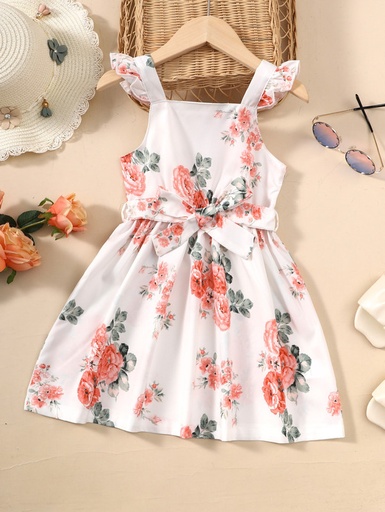 [122110056] Coral Rose Sundress